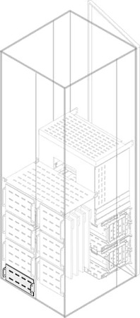 ABB 1STQ001982B0000 Перегородка верт.задн. H=100мм W=800мм