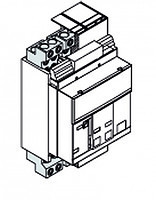ABB 1SDA074122R1 Комплект силовых выводов стационарного выключателя F на верхние выводы E2.2 F 3шт