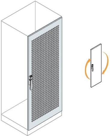 ABB EC2082 Дверь перфорированная для шкафа 2000x800