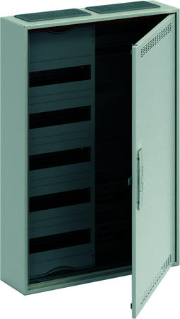 ABB 2CPX052212R9999 Шкаф 60М навесной с медиапанелями IP30, 800x550x160 между DIN-рейками 125 мм и самозажимными клеммами N/PE и дверью с вент. отверстиями ComfortLine CA25VML