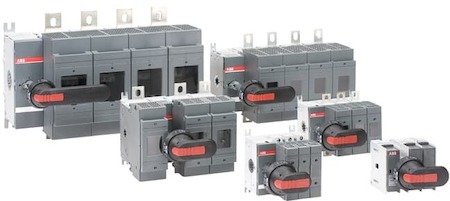 ABB 1SCA022456R8310 Рубильник OS160D03 до 160А 3-полюсный, (предохранитель 000 или 0 0 (нет в комплекте))