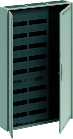 ABB 2CPX052219R9999 Шкаф 192М навесной с медиапанелями IP30, 1250x800x160 между DIN-рейками 125 мм и самозажимными клеммами N/PE и дверью с вент. отверстиями ComfortLine CA38VML