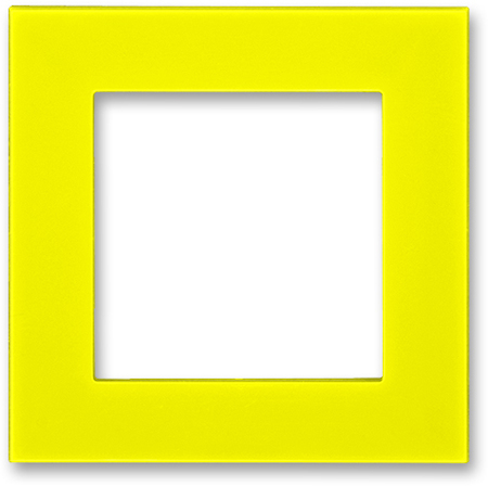2CHH010150A8064 Сменная панель ABB Levit на рамку 1 пост жёлтый