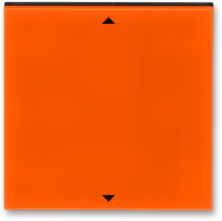 2CHH700110A4066 Управляющий элемент Busch-Jalousiecontrol®II ABB Levit с маркировкой оранжевый / дымчатый чёрный