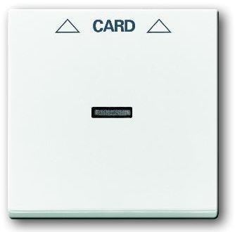 ABB 2TKA000581G1 Накладка карточного выключателя, Impressivo, белый