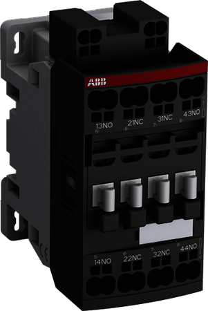 ABB 1SBH137005R1340 Реле контакторное NF40EK-13 с втычными клеммами, с универсальной катушкой управления 100-250BAC/DC