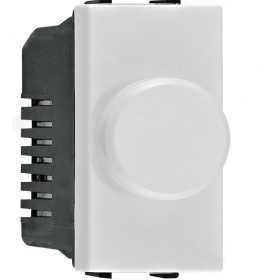 ABB 2CLA216010N1101 Механизм электронного поворотного светорегулятора 500 Вт, 1-модульный, серия Zenit, цвет альпийский белый