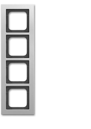 ABB 2CKA001754A4701 Рамка 4-постовая, Axcent, металл, титан