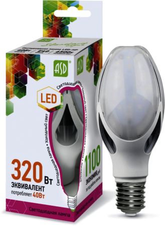 4690612005157 Лампа светодиодная LED-HP-standard 40Вт 230В Е40 6500К 3200Лм ASD