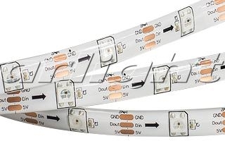 Arlight 019658 Лента SPI 2-5000SE 5V RGB (5060,150 LEDx1,2812,W)