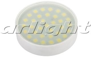 Arlight 017003 Светодиодная лампа GX53-34B-6W-220V Day White (CER/G, Frost)