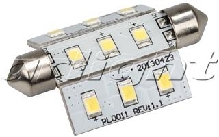 Arlight 019426 Автолампа ARL-F42-9E Warm White (10-30V, 9 LED 2835)