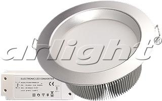 013156 Arlight Светильник 23W IM-145 Silver(d=145мм) 220V Бел