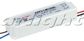 Arlight 018379 Блок питания ARPV-LM12050 (12V, 4A, 48W)