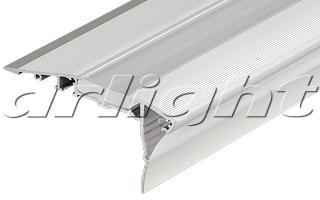 Arlight 015478 Профиль с экраном ALU-STAIR-D-2000 ANOD+FROST