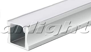 Arlight 018246 Профиль с экраном ALU-SLIM-H15-2000 ANOD+FROST