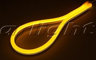 Arlight 021528 Гибкий неон ARL-CF2835-U15M20-24V Yellow (26x15mm)