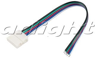 Arlight 023954 Коннектор выводной FIX-RGBW-12mm-150mm-X1 (5-pin)