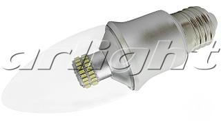 Arlight 015976 Светодиодная лампа E27 CR-DP-Candle 6W White