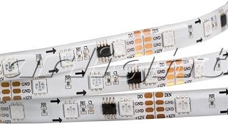 Arlight 020691 Лента SPI-5000SE 12V RGB (5060, 240 LED x3,1804)