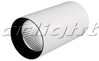 Arlight 022940 Светильник накладной SP-POLO-R85-1-15W Warm White 40deg (White, Black Ring)