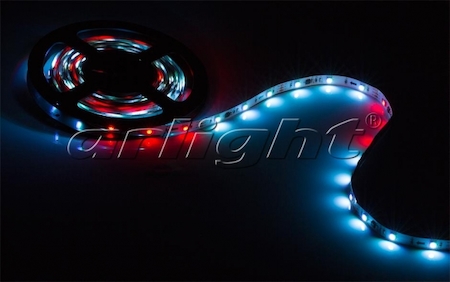 Arlight 017562 Лента CS-SPI-5000 12V RGB (5060, 150 LED x3,1804)