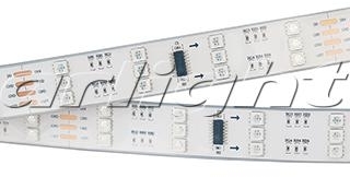 Arlight 024150 Лента SPI-5000P 12V RGB (5060, 480 LED x3,1812)