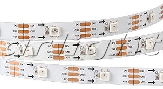 Arlight 022203 Лента SPI 2-5000-AM 5V RGB (5060, 150 LED x1, 2812)