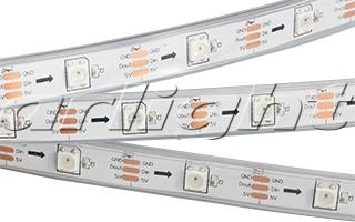 Arlight 021833 Лента SPI 2-5000P-AM 5V RGB-Day (5060,150 LED x1)