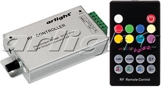 Arlight 020352 Аудиоконтроллер ARF-RF18B (12-24V,144-288W,ПДУ18кн)