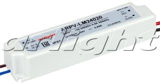 Arlight 018979 Блок питания ARPV-LM24020 (24V, 0.84A, 20W)