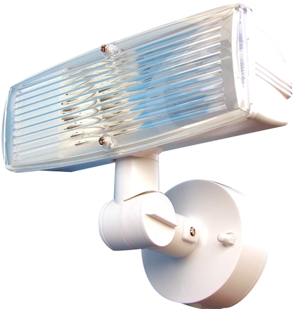 BEG 21005 Энергосберегающий прожектор Ecolight 18W,1200L, питание 230 В~, -25...+50°C, L100xB220xH220 mm, IP44 / настенного или потолочного монтажа /белый