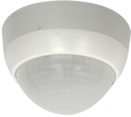 BEG 92580 Датчик присутствия потолочный 360°, диаметр действия 24м., накладной монтаж / IP20 / белый