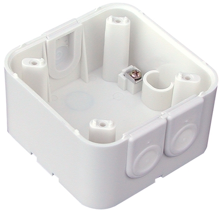 BEG 92141 Монтажная коробка IP54, для датчиков Indoor 180, 88x88x42мм, / белый