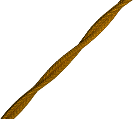 BIRONI B1-432-75 Витой провод 3*0,75 ,цвет жёлтый