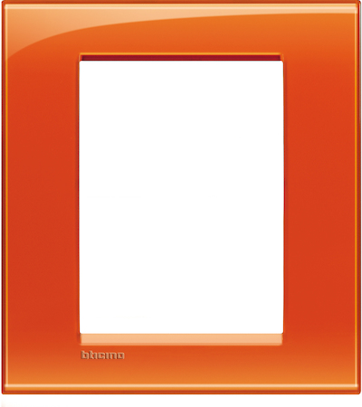 BTicino LNA4826OD LivingLight Рамка прямоугольная, 3+3 модуля, цвет Оранжевый