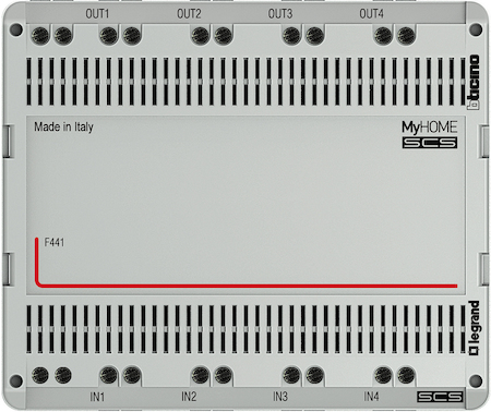 BTicino F441 Коммутационный аудио/видео узел