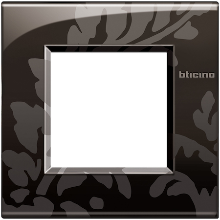 BTicino LNC4802RM LivingLight Рамка AIR 1 пост, цвет Узор