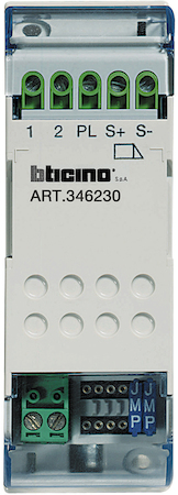 BTicino 346230 Активирующее реле дверного замка для цифровых сетей