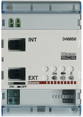 BTicino 346850 Интерфейс для расширения 2-проводной системы