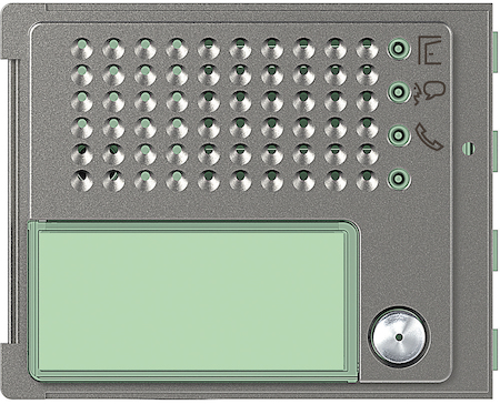 BTicino 351115 Лицевая панель звукового модуля + 1 кнопка вызова, Robur