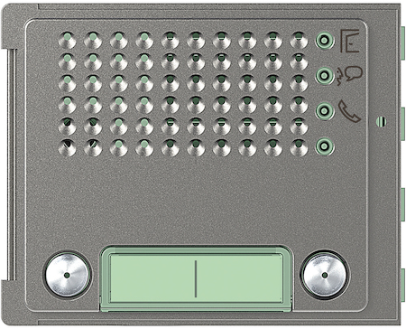 BTicino 351145 Лицевая панель звукового модуля + 2 кнопки вызова горизонтально, Robur