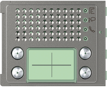 BTicino 351185 Лицевая панель звукового модуля + 4 кнопки вызова, Robur