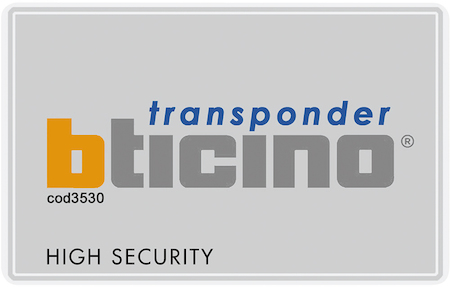 BTicino 3530S Тонкий транспондер proximity