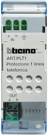 BTicino PLT1 Блок защиты для одной внешней телефонной линии