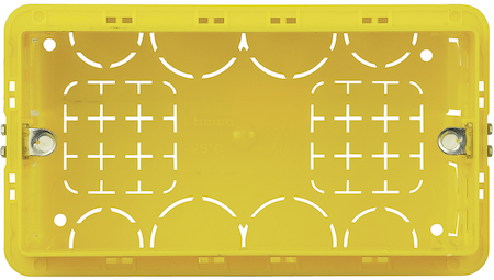 BTicino 504E Коробка для твёрдых стен (130х71х52)