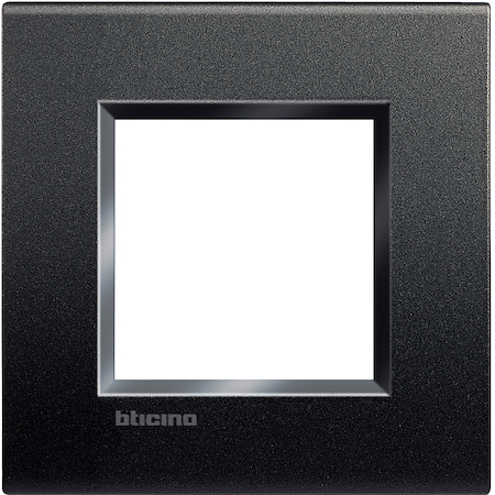 BTicino LNA4802AR LivingLight Рамка прямоугольная, 1 пост, цвет Антрацит