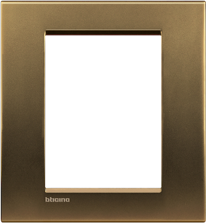 BTicino LNA4826BZ LivingLight Рамка прямоугольная, 3+3 модуля, цвет Бронза
