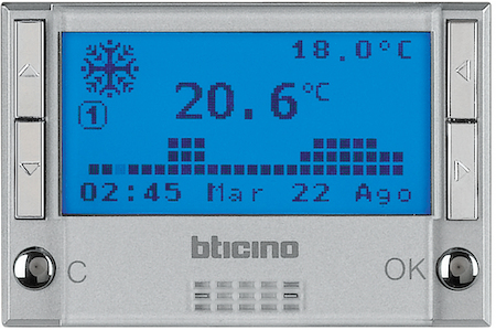 BTicino HC4695 Контрол температ 4 зоны