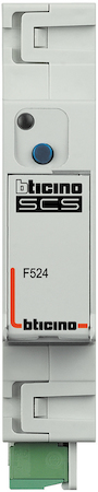 BTicino F524 Устройство памяти д/энергосист